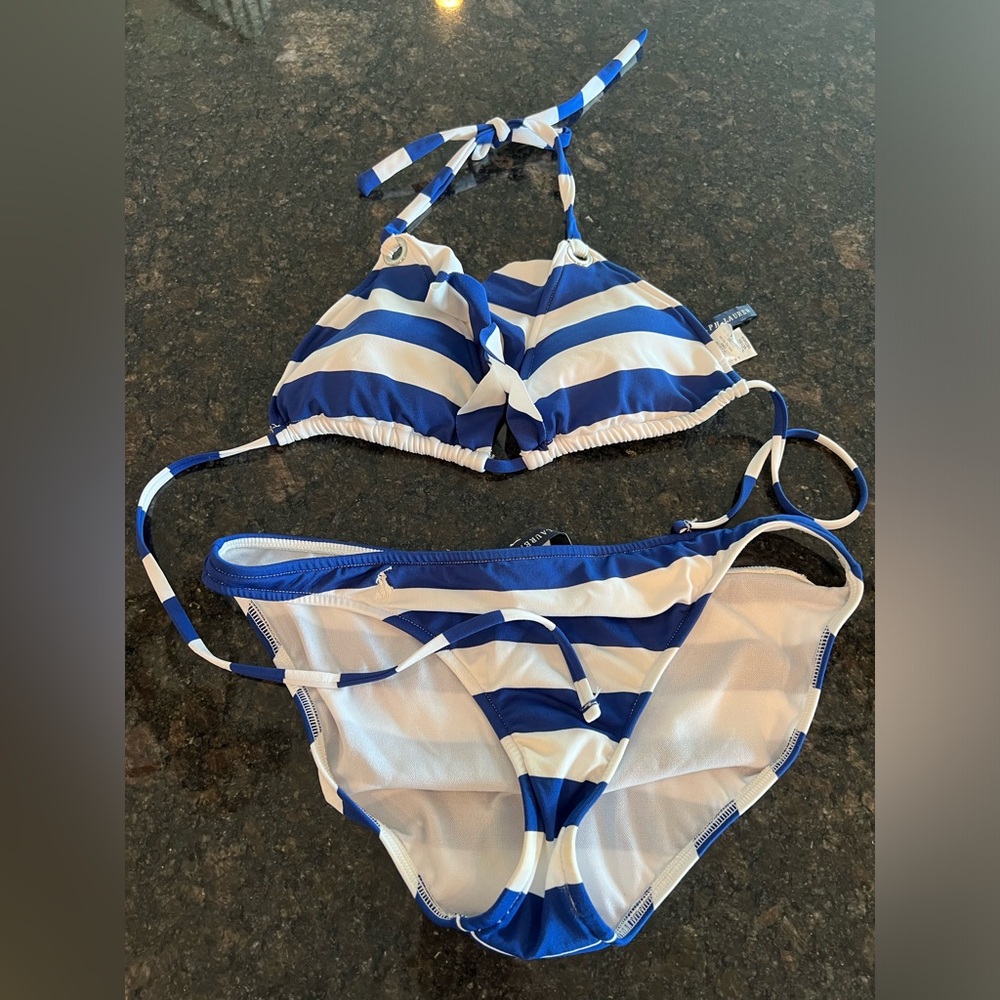 Ralph Lauren striped bikini